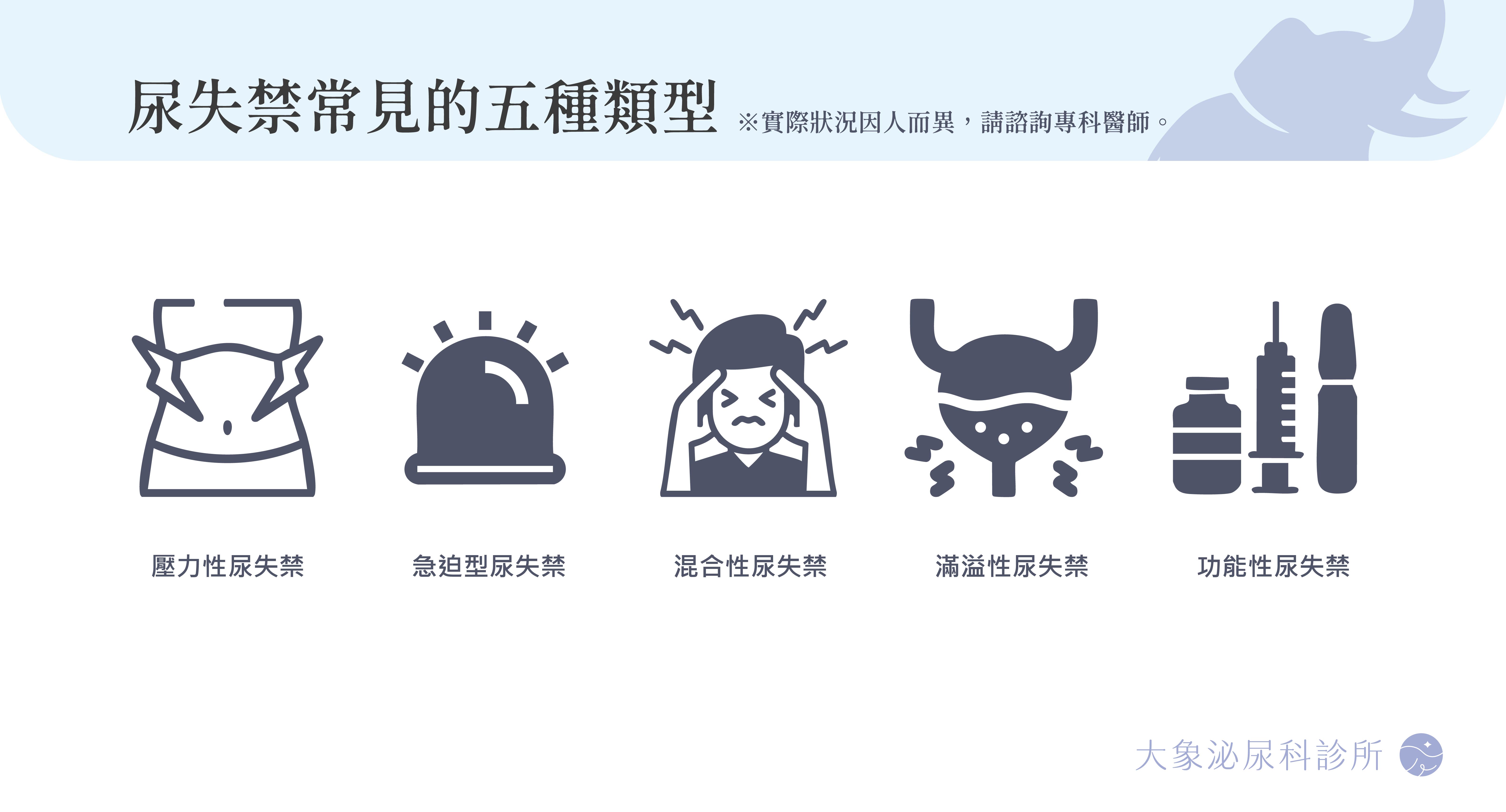 桃園 中壢/泌尿科/大象 - 尿失禁